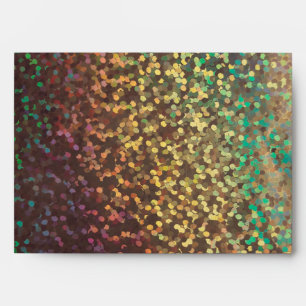 Enveloppe Shiny, confetti, multicolore