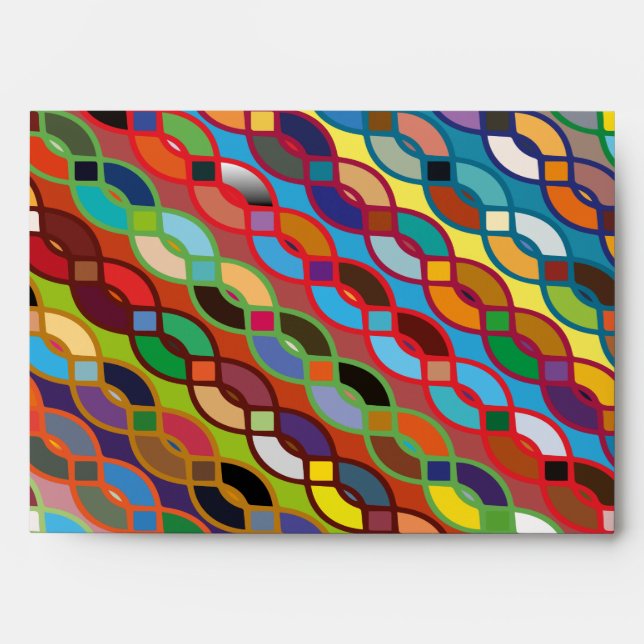 Enveloppe Siamless Geometric (Devant)