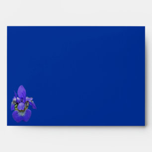 Enveloppe Sibérie en Iris Bleu
