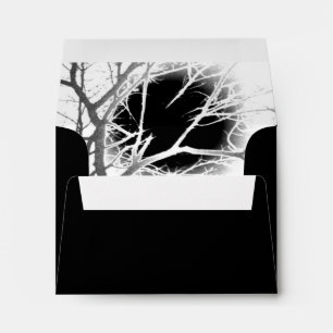 Enveloppe Sihouette au clair de lune