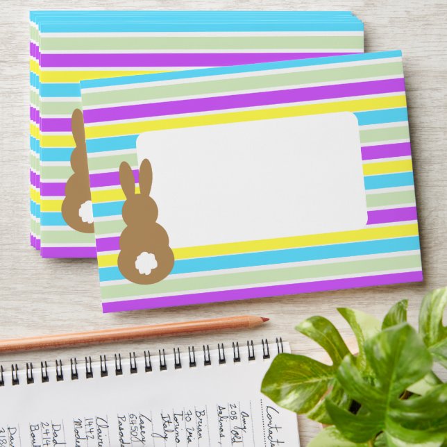 Enveloppe Silhouette Bunny de Pâques (Stacked)