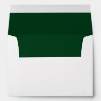 Simple Adresse de Retour Minimaliste Wintergreen