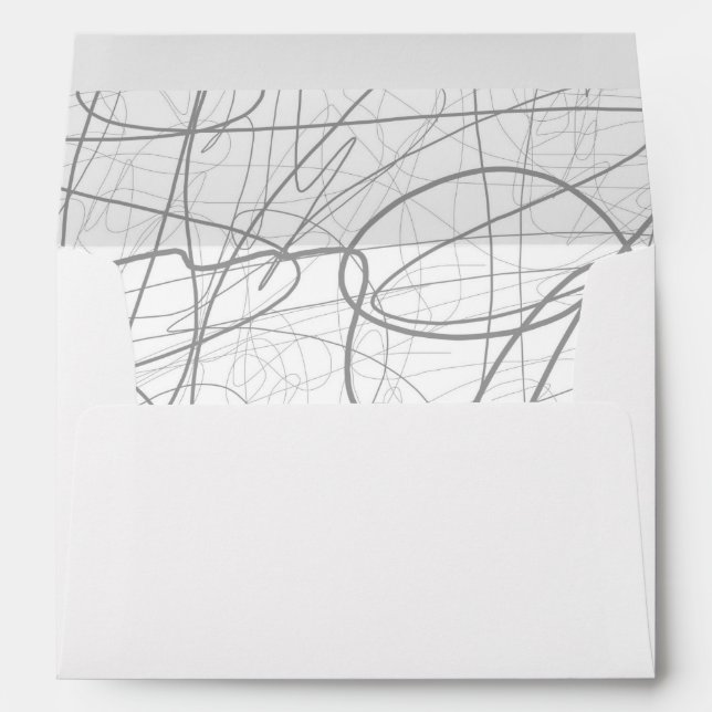 Enveloppe Simple classique moderne (Dos (Bas))