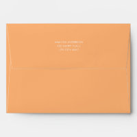 Simple Couleur Vive Uni Pastel Orange