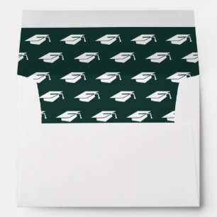 Enveloppe Simple Graduation Green Adresse de retour