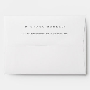Enveloppe Simple simple minimaliste élégant moderne professi