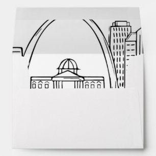 Enveloppe Skyline St. Louis