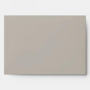 Enveloppe Solide Light Taupe Mariage 5x7