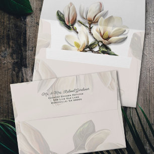 Enveloppe Southern Magnolia Flowers Mariage Event
