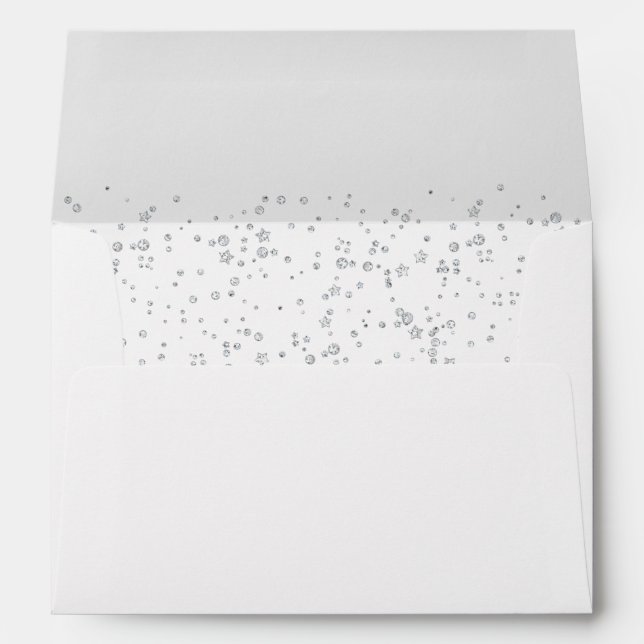 Enveloppe Sparkle Diamond (Dos (Bas))