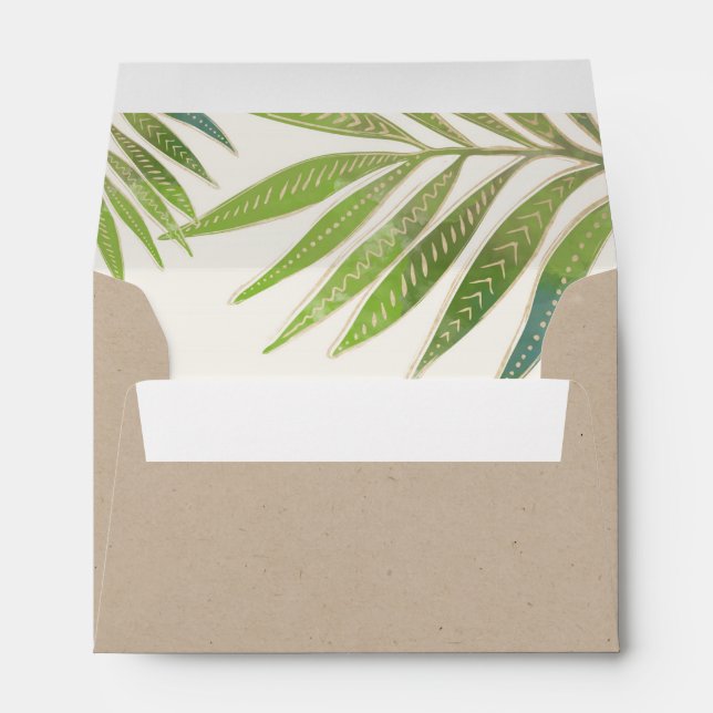 Enveloppe Splendide Mariage d'été (Dos (Bas))