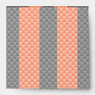 Enveloppe Sportive Orange Stripes sur fibre de carbone