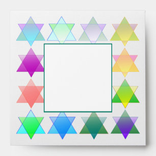 Enveloppe Stars de couleurs