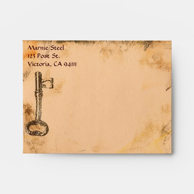 Enveloppe Steampunk (Devant)