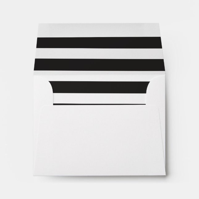 Enveloppe striée (Dos (Bas))