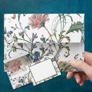 Enveloppe Style élégant et floral anglais régence Regencycor