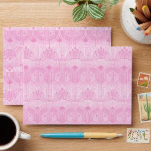 Enveloppe Style Géométrique Élégant Art Déco Vintage Gatsby