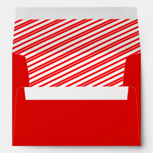 Enveloppe Sucre de canne Stripes Noël