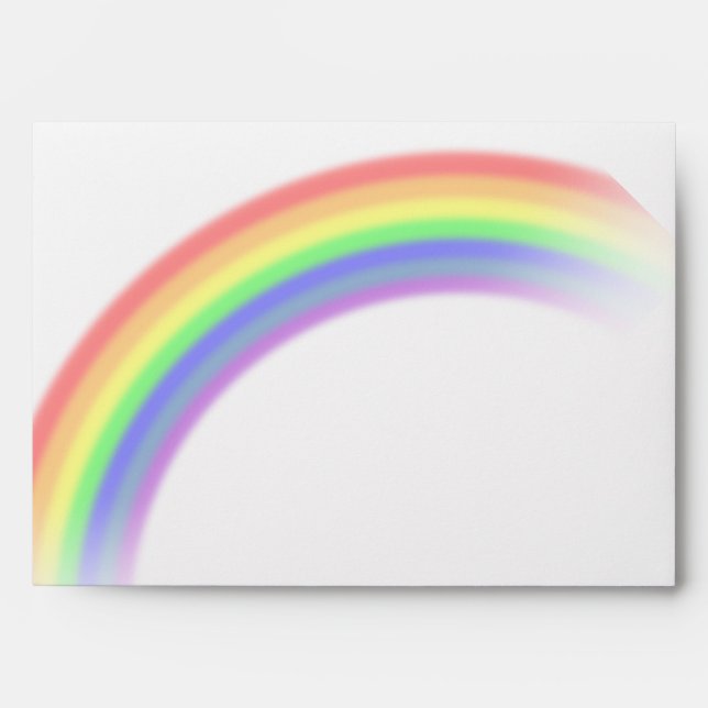 Enveloppe Summer Rainbow LGBTQ (Devant)