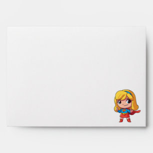 Enveloppe Supergirl "L'avenir est féminin"