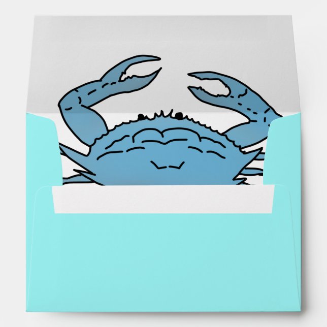 Enveloppe surprise de crabe bleu (Dos (Bas))