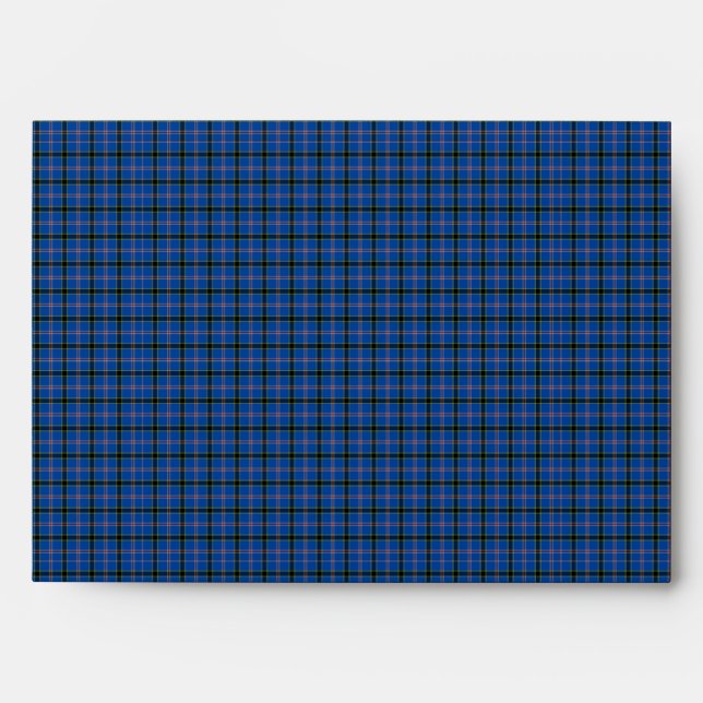 Enveloppe Tartan de l'État d'Oklahoma (Devant)
