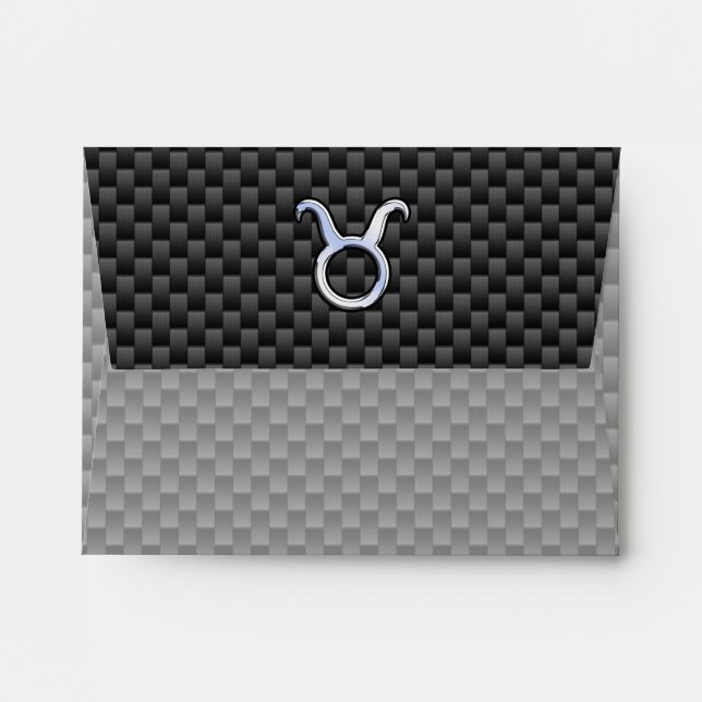 Enveloppe Taurus Chrome Comme Zodiac Connexion Fibre de carb (Dos (Haut rabat))