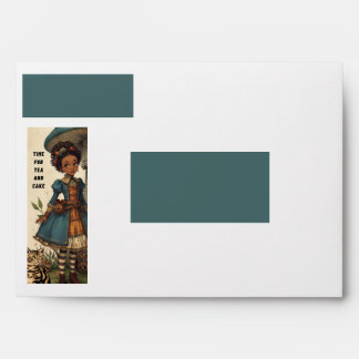 Enveloppe Tea Cake Alice in Wonderland Caterpillar Envelope