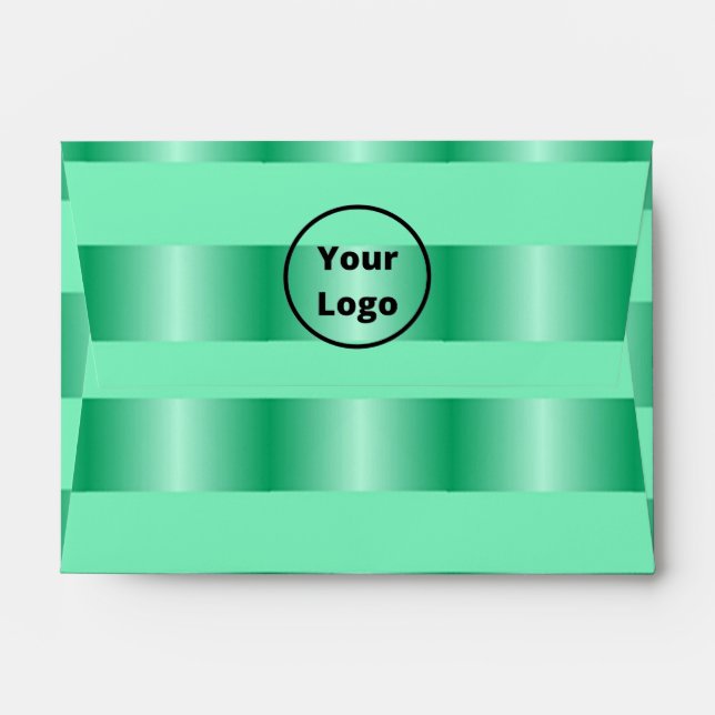 Enveloppe Teal gradient (Dos (Haut rabat))