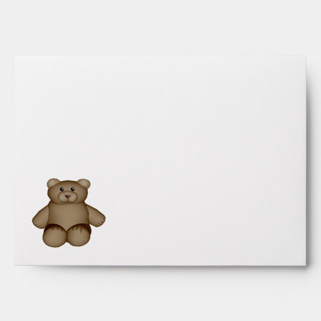 Enveloppe Teddy Bear Invitation (Devant)