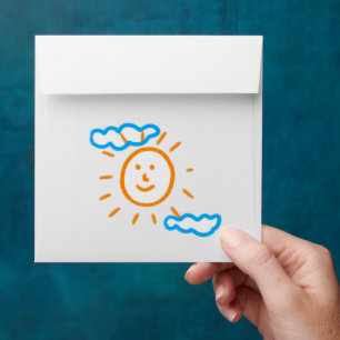 Enveloppe Télécharger des enfants Dessiner Transformer des e