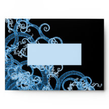 Tentacles Aliens bleus brillants