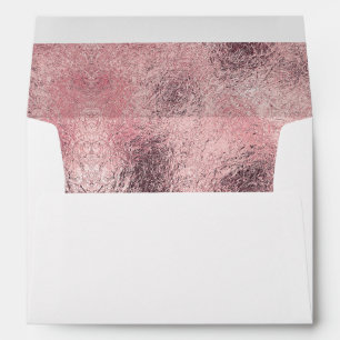 Enveloppe Texture rose d'aluminium de parties scintillantes