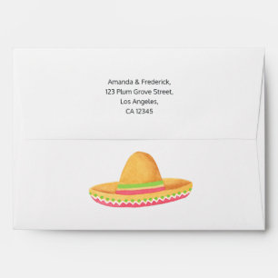 Enveloppe Thème Chapeau Mexicain