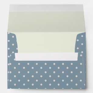 Enveloppe Thème des années 1940 forte femme poka dot envelop