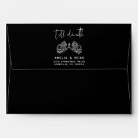 Till Death Gothic Halloween Mariage Adresse de ret