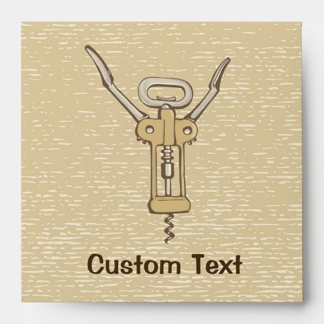 Enveloppe Tire-bouchon (Devant)