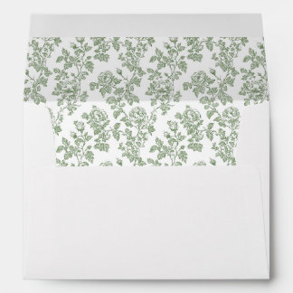 Enveloppe Toile de Jouy française