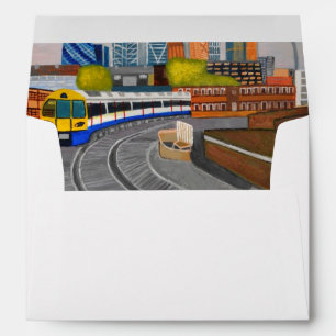 Enveloppe Train de London Overground 