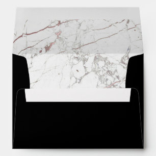 Enveloppe Trame d'or Rose PixDezines Marble+Faux