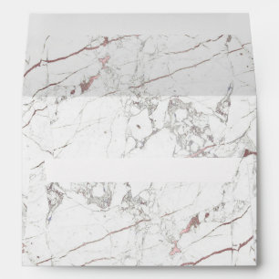 Enveloppe Trame d'or Rose PixDezines Marble+Faux