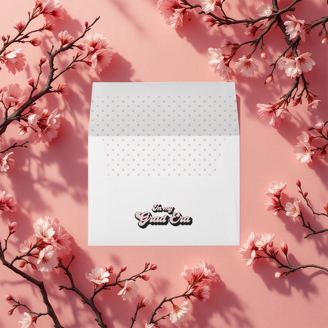 Enveloppe Trendy In My Grad Era Graduation (Trendy In My Grad Era Graduation Envelope)