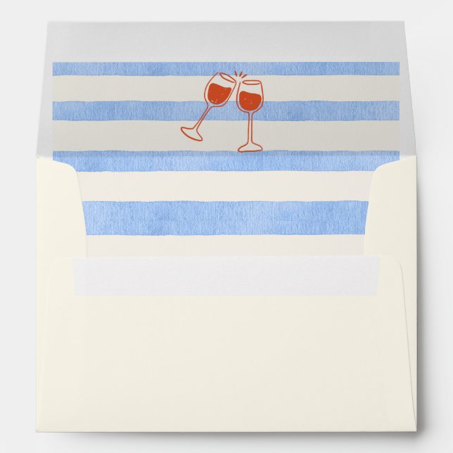 Enveloppe Trendy Quirky Main tiré Whimsical (Dos (Bas))