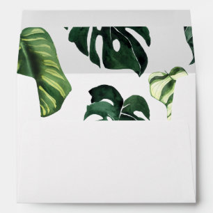 Enveloppe Tropical Palm Leaf 1