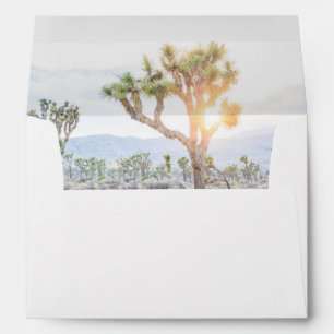 Enveloppe Typographie moderne rustique Joshua Tree Boho Mari