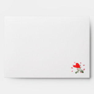 Enveloppe Un coeur solitaire