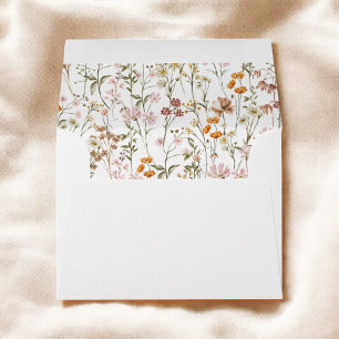 Enveloppe Un petit Fleur sauvage devient un