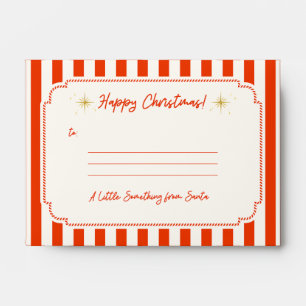 Enveloppe Un petit quelque chose du Père Noël Pour les car