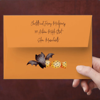 Enveloppe Une petite fée Halloween Baby Shower