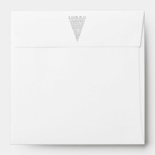 Enveloppe Une tranche de chiffres Pi